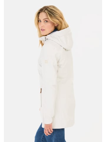 Camel Active Softshell Jacke aus recyceltem Polyester in Perlweiß