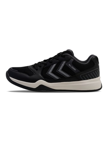 Hummel Schnürsenkel Sneaker All Court Innenbereich Damen in BLACK