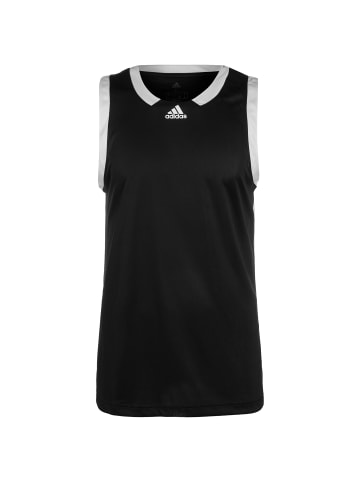 adidas Performance Basketballtrikot Icon Squad in schwarz / weiß
