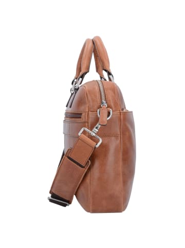 PICARD Buddy Aktentasche Leder 39 cm Laptopfach cognac