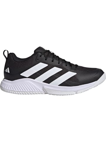 adidas Performance Hallenschuhe Court Team Bounce 2.0 in core black-ftwr white-core black