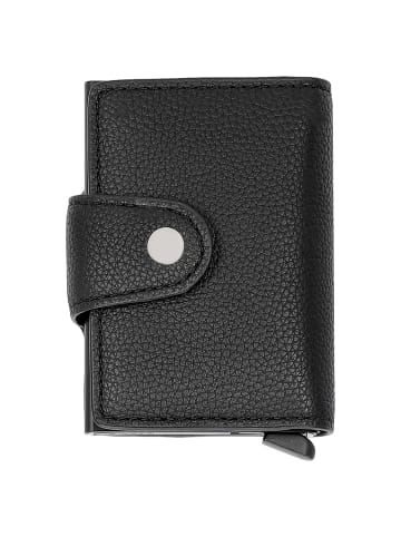 BOSS Ray Secrid Slimwallet - Geldbörse RFID 6cc 9.5 cm in schwarz