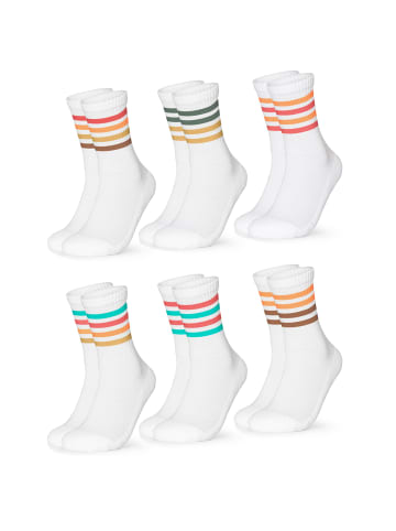 Occulto 6er Pack Tennissocken Steffi in 60s