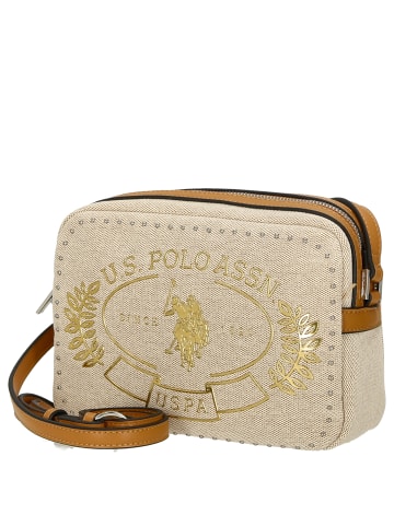 U.S. Polo Assn. Great Meadow - Umhängetasche 22 cm in dark yellow