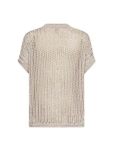 soyaconcept Kurzarmbluse für in beige