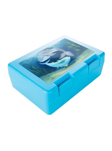 Mr. & Mrs. Panda Bentobox Walfisch Thunfisch Design ohne Spruch in Weiß