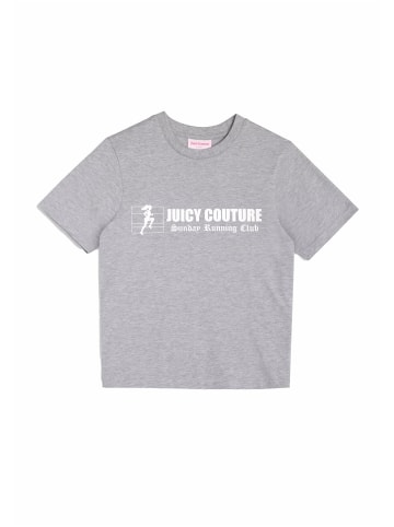 Juicy Couture Juicy Couture THE RUNNER GIRLFRIEND T-SHIRT in silver marl