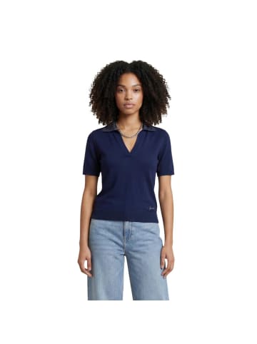 Guess Blau Wolle T-Shirt