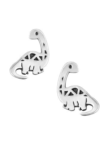schmuck23 Silber-Ohrringe 925 Dino 0,7 cm x 0,8 cm