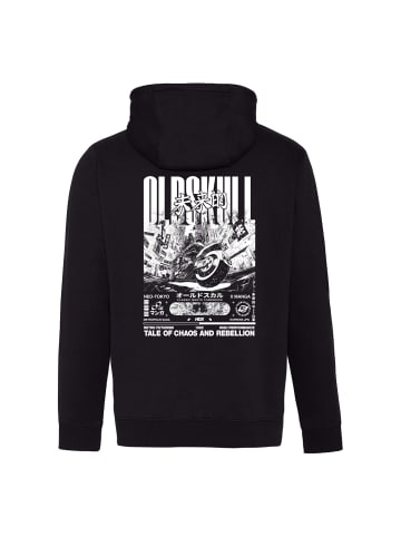OLDSKULL Kapuzensweater ASIAN FUTURISM RIDER in Black
