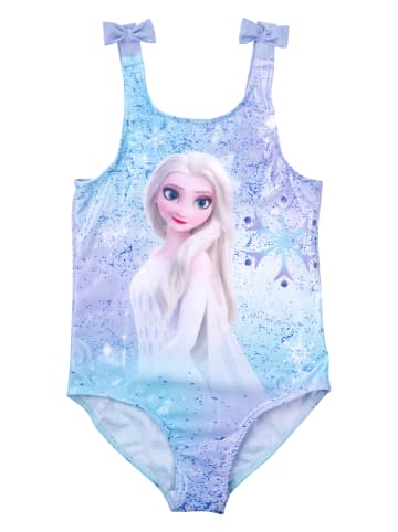 United Labels Disney Die Eiskönigin Badeanzug mit Schleifen Elsa Frozen in blau