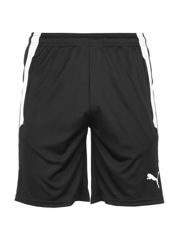 Puma Funktionsshorts TeamLIGA in schwarz / weiß