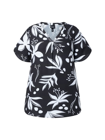 Ulla Popken Bluse in schwarz