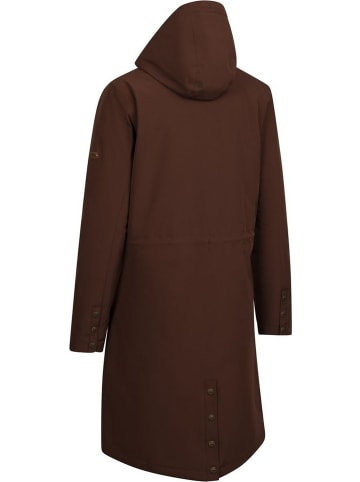 Trespass Regenjacke "Vailsom Rainwear Jacket" in Braun
