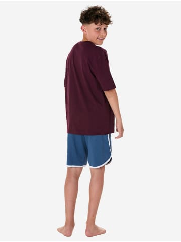 Schiesser Pyjama Nightwear in pflaume