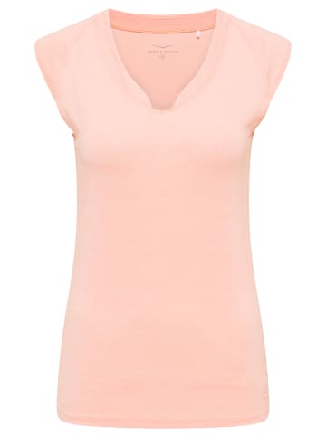 Venice Beach V-Neck Shirt VB Eleamee in power peach