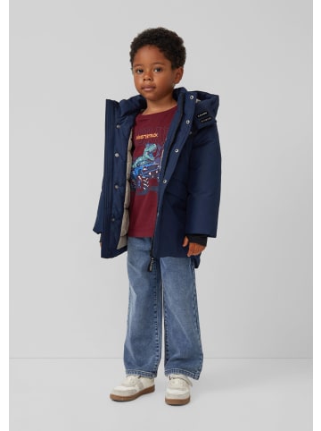 s.Oliver Outdoor-Mantel in 5836_tiefblau