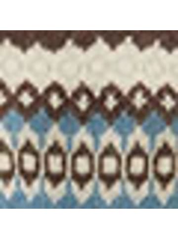 Hessnatur Hessnatur Stick Pullover Relaxed aus Alpaka und Bio-Baumwolle in kristallblau