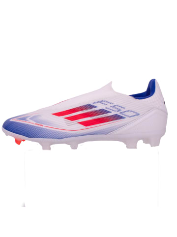 adidas Fussballschuhe F50 League LL Laceless Fg/Mg in Weiß