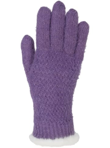 styleBREAKER Strickhandschuhe in Violett