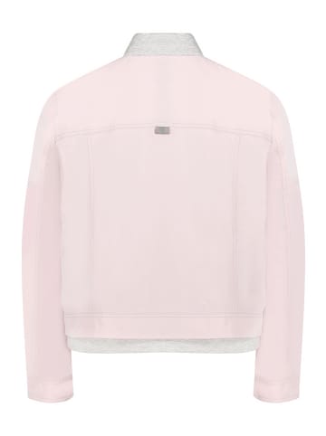 AMBER & JUNE Sommerjacke mit Stehkragen in viola