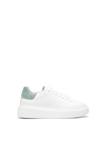 Marc O'Polo Sneaker in white/dusty mint