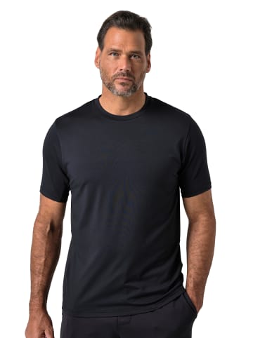 JP1880 Kurzarm T-Shirt in schwarz