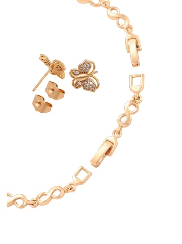 faina Women Jewelry Set in gold