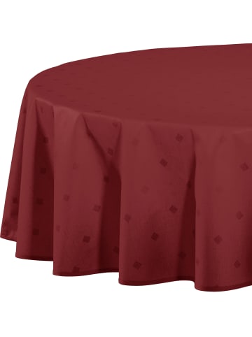 Erwin Müller Baumwollmischung Tischdecke Neuss in burgund