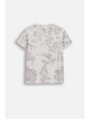 Coccodrillo Baumwoll-T-Shirt mit kurzen Ärmeln in grau