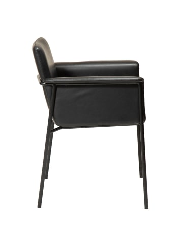 ebuy24 Esszimmerstuhl Vale Schwarz 2er Set