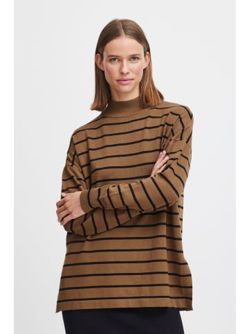 b.young Strickpullover BYMMMORLA LOOSE TURTLENECK - 20815304 modischer Langarmpullover in Grün