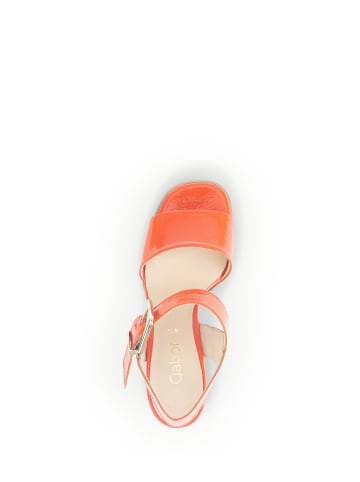 Gabor Fashion Plateau Sandale in orange