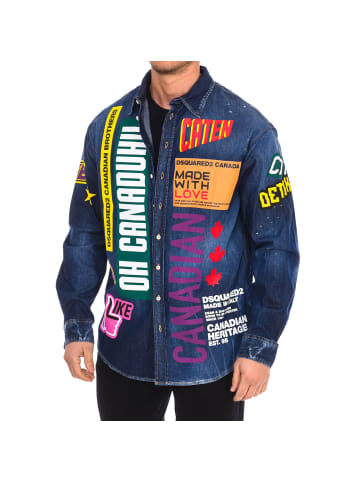 Dsquared2 Hemd in Blue