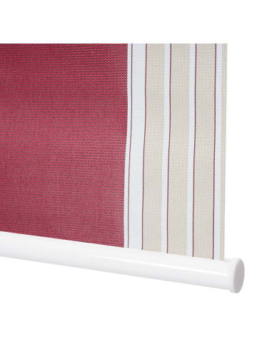 MCW Rollo D52, 100x230cm, Rot/weiß/beige