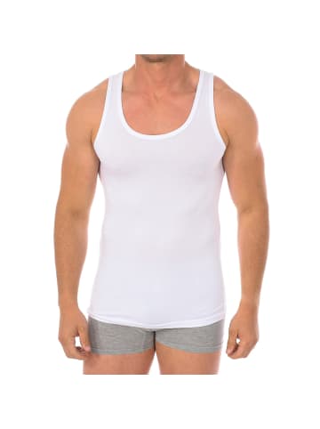 Q-en Unterhemd in White