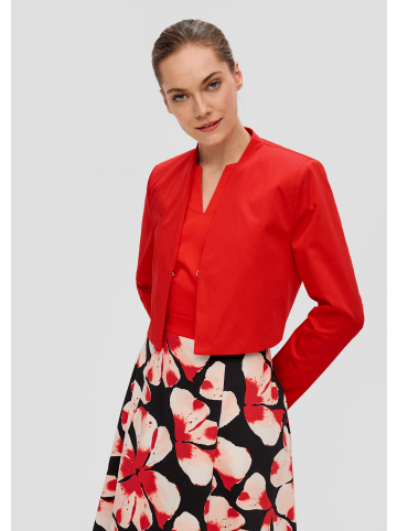 s.Oliver BLACK LABEL Indoor-Blazer langarm in Rot