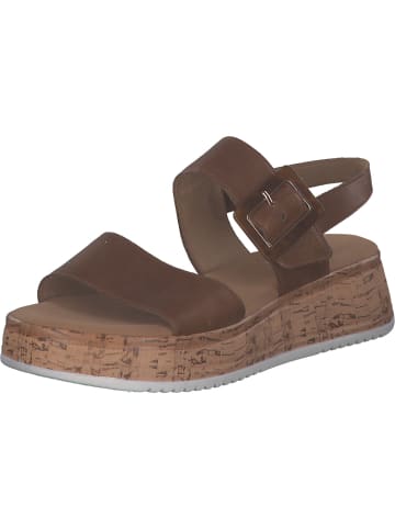 Gabor Comfort Keilsandaletten in camel (LDS/S.Kork)