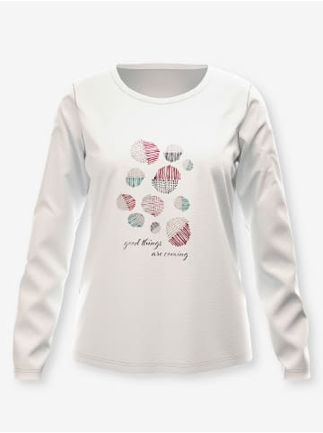WITT WEIDEN Langarm-Shirt in ecru
