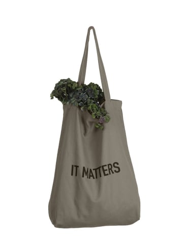 The Organic Company Stofftasche It Matters 50x35x15cm in Grau