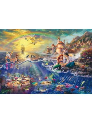 Schmidt Spiele Puzzle homas Kinkade, Disney, Kleine Meerjungfrau, Arielle, 1000 Teile