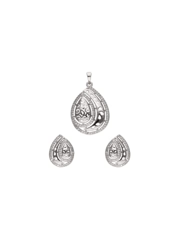 gaya Women Jewelry Set in Silver