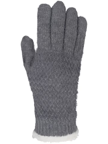 styleBREAKER Strickhandschuhe in Grau