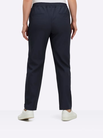 sheego Schlupfhose in tiefblau