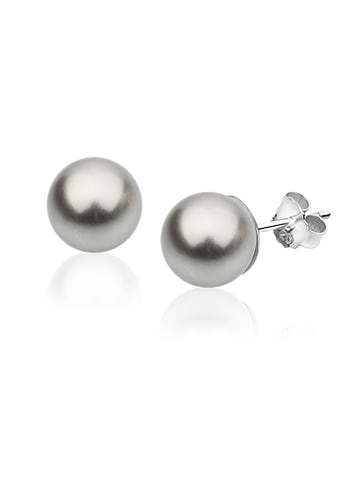 Nenalina Ohrringe 925 Sterling Silber in Grau