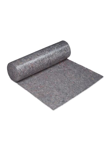 relaxdays 2 x Malervlies in Grau - (L)50 x (B)1 m