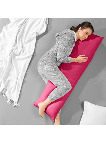 Erwin Müller Single-Jersey Seitenschläferkissenbezug Murnau in pink