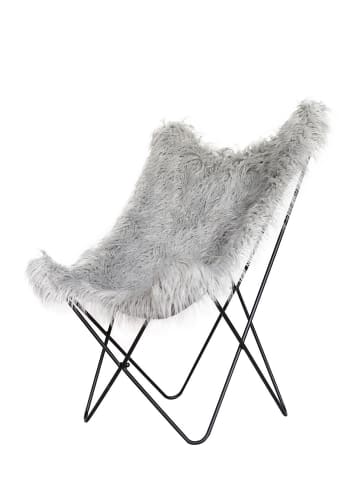 Kayoom Stuhl Schmetterling Lynn in grau
