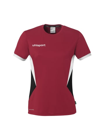 uhlsport  Trainings-T-Shirt Equipe 29 Women in bordeaux/schwarz/weiß