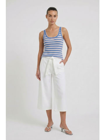 Oui Tank Top in lt blue rose